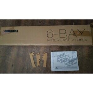 Veddha Minercase V3 6 Bay open air crypto mining case
